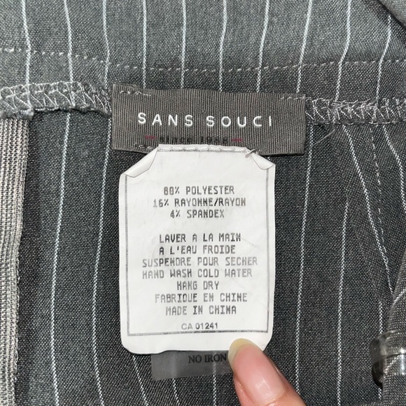 Simons Striped Mini Skirt - Picture 2 of 5